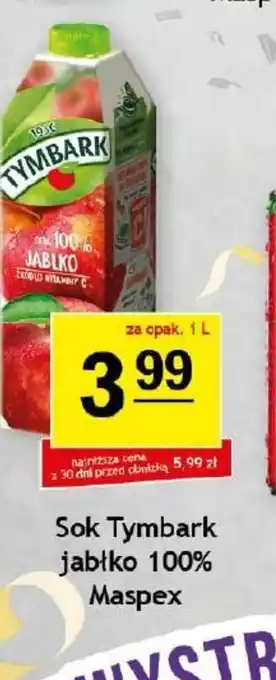 Gram Market Sok Tymbark jabłko 100% oferta