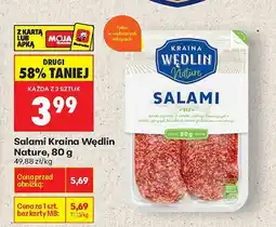 Biedronka Salami dojrzewające z zielonym pieprzem oferta