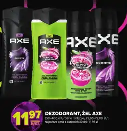 Stokrotka Axe dezodorant, żel oferta