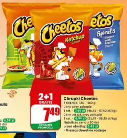 Dino Chrupki pizza Cheetos oferta