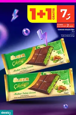 Dealz Czekolada dubajska Ulker 93 g oferta