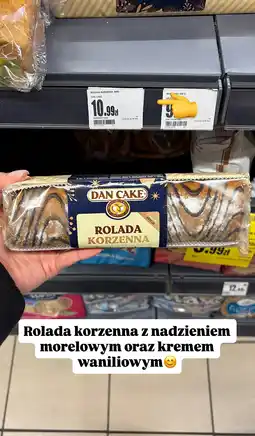Intermarche Rolada korzenna z nadzieniem morelowym i kremem waniliowym oferta