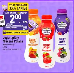 Polomarket Jogurt pitny Mleczna Polana oferta