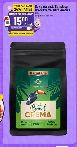 Polomarket Kawa ziarnista Baristado Brazil Crema 100% Arabica oferta