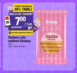 Polomarket Maślane rurki waflowe Sielanka oferta