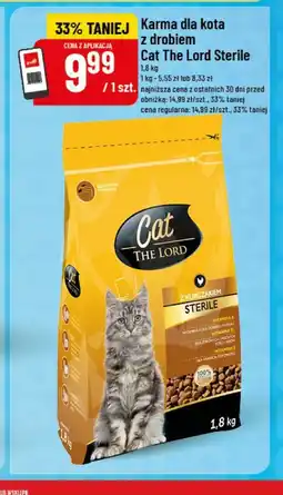 Polomarket Karma dla kota z drobiem Cat The Lord Sterile oferta