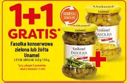 Polomarket Fasolka konserwowa zielona lub żółta Unamel oferta
