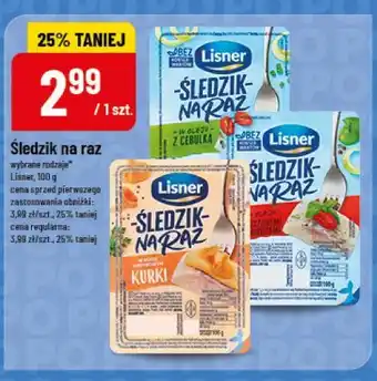 Polomarket Śledzik na raz Lisner oferta