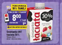 Polomarket Śmietanką UHT Łaciata 30% oferta