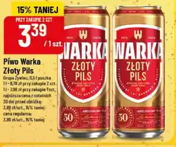 Polomarket Piwo Warka Złoty Pils oferta