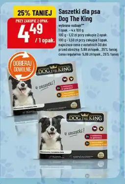 Polomarket Saszetki dla psa Dog The King oferta