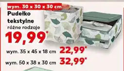 Kaufland Pudełko tekstylne oferta