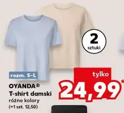 Kaufland OYANDA T-shirt damski oferta