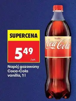 Biedronka Napój gazowany Coca-Cola vanilla, 1l oferta