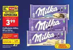 Biedronka Czekolada Milka, 85 g-100 g oferta