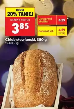 Biedronka Chleb słowiański 380 g oferta