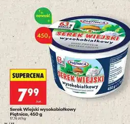 Biedronka Serek Wiejski wysokobiałkowy Piątnica, 450 g oferta