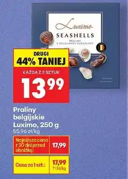 Biedronka Praliny belgijskie Luximo , 250 g oferta