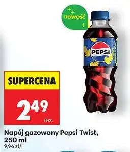 Biedronka Napój gazowany Pepsi Twist, 250 ml oferta