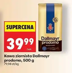 Biedronka Kawa ziarnista Dallmayr prodomo, 500 g oferta