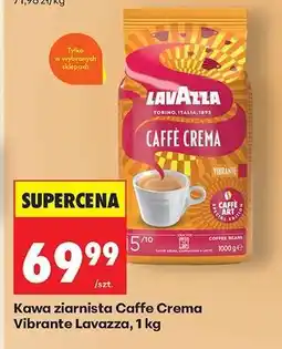 Biedronka Kawa ziarnista Caffe Crema Vibrante Lavazza, 1 kg oferta