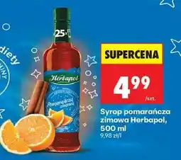 Biedronka Syrop pomarańcza zimowa Herbapol, 500 ml oferta