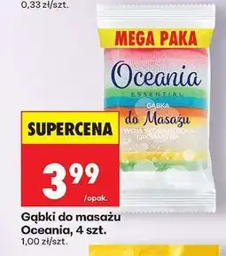 Biedronka Gąbki do masażu Oceania , 4 szt oferta