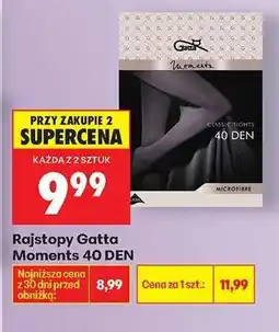 Biedronka Rajstopy Gatta Moments 40 DEN oferta
