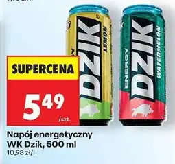 Biedronka Napój energetyczny WK Dzik, 500 ml oferta