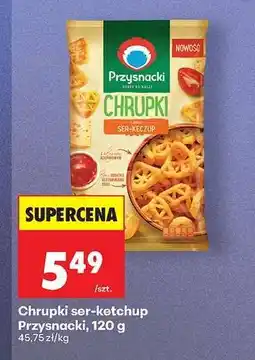 Biedronka Chrupki ser - ketchup Przysnacki , 120 g oferta