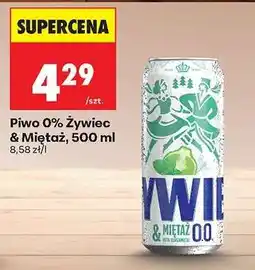 Biedronka Piwo 0% Żywiec & Miętaż, 500 ml oferta