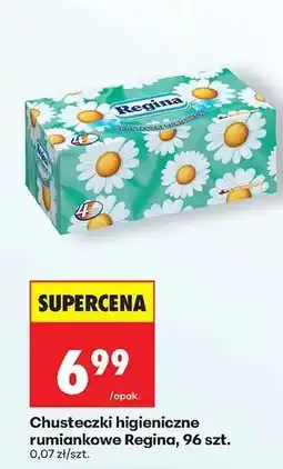 Biedronka Chusteczki higieniczne rumiankowe Regina, 96 szt oferta