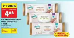 Biedronka Chusteczki nawilżane Dada Extra Care 64 szt oferta