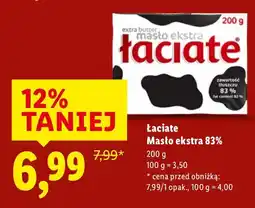 Lidl Masło ekstra 83% Pilos oferta