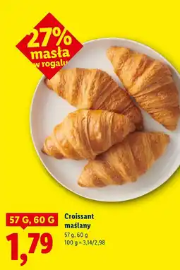 Lidl Croissant maślany oferta