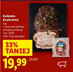 Lidl Karkówka do pieczenia oferta