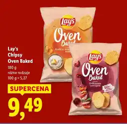 Lidl Chipsy Lay's Oven Baked oferta