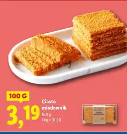 Lidl Ciasto miodownik oferta