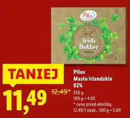 Lidl Pilos Masło irlandzkie 82% 250g oferta