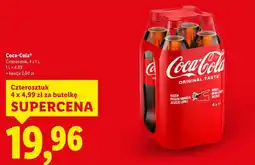 Lidl Coca-Cola (4 x 1L) oferta