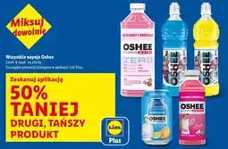 Lidl Oshee napoje (różne rodzaje) oferta