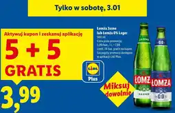 Lidl Piwo Łomża oferta