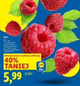 Lidl Maliny (Raspberries) 125g oferta