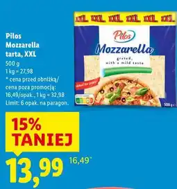 Lidl Pilos Mozzarella tarta, XXL (500 g) oferta