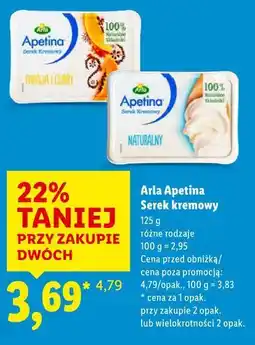 Lidl Arla Apetina Serek kremowy oferta