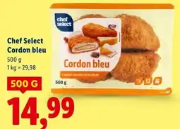 Lidl Chef Select Cordon bleu oferta