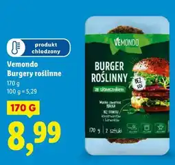 Lidl Vemondo Burgery roślinne oferta