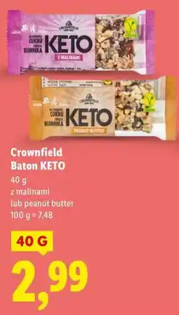Lidl Crownfield Baton KETO oferta