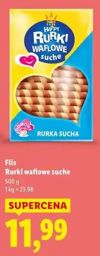 Lidl Flis Rurki waflowe suche oferta
