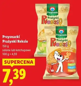 Lidl Przysnacki Prażynki Reksio oferta